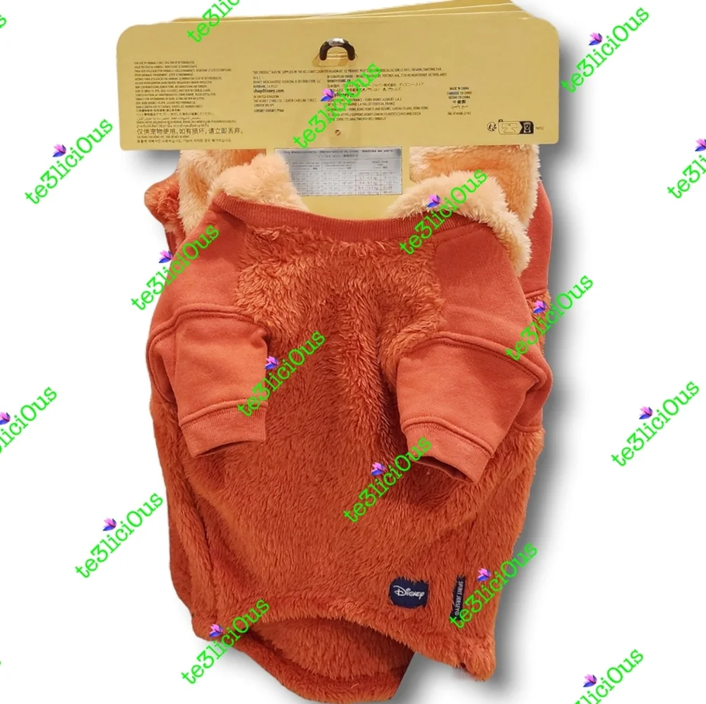 DISNEY PARKS TURNING RED FLEECE SPIRIT JERSEY FOR PET - Picture 2 of 3